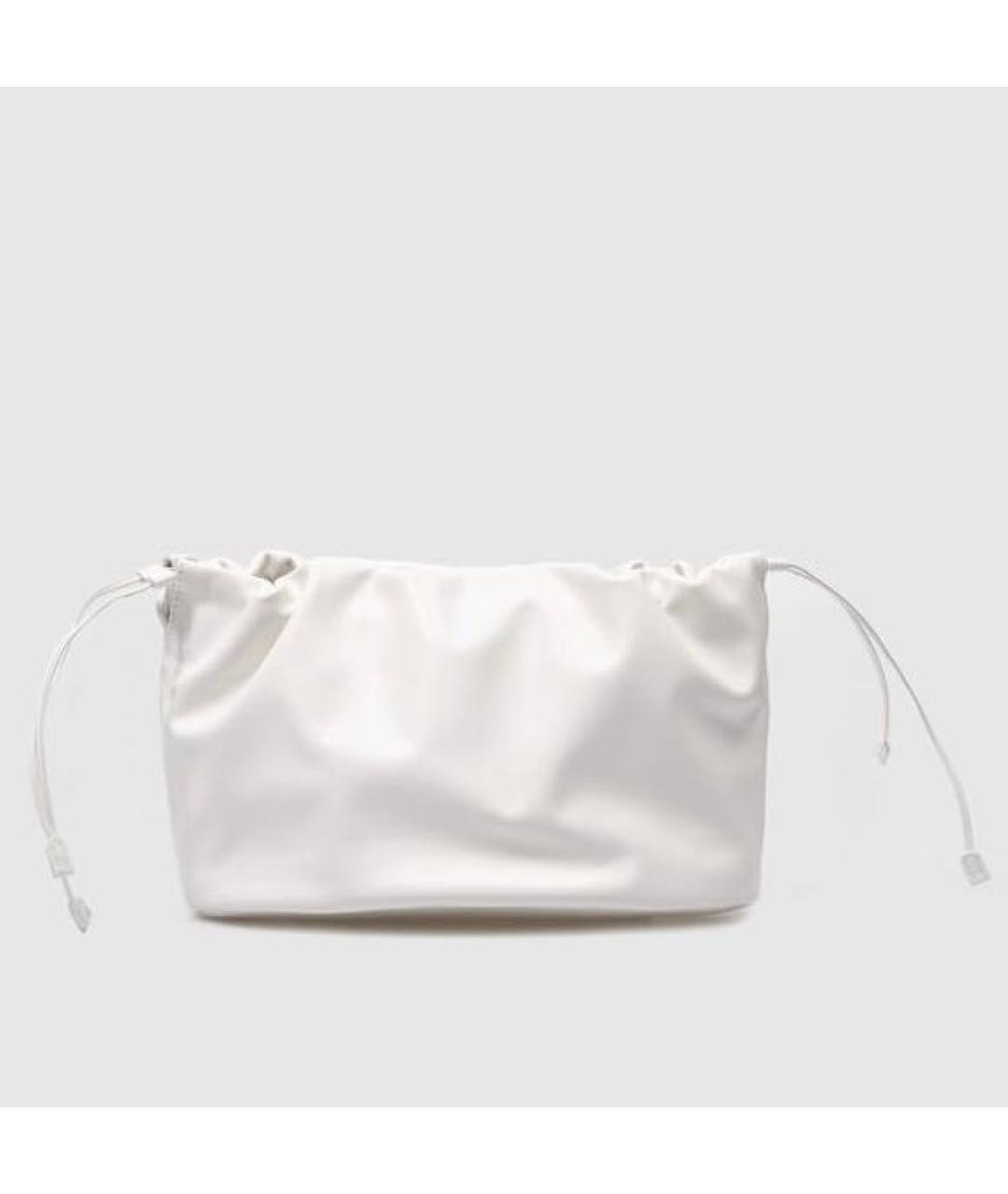 LOULOU STUDIO Белая кожаная сумка через плечо, фото 6