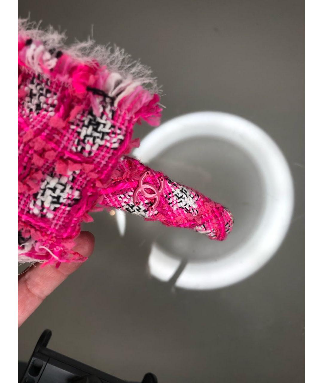 CHANEL Розовый ободок, фото 6