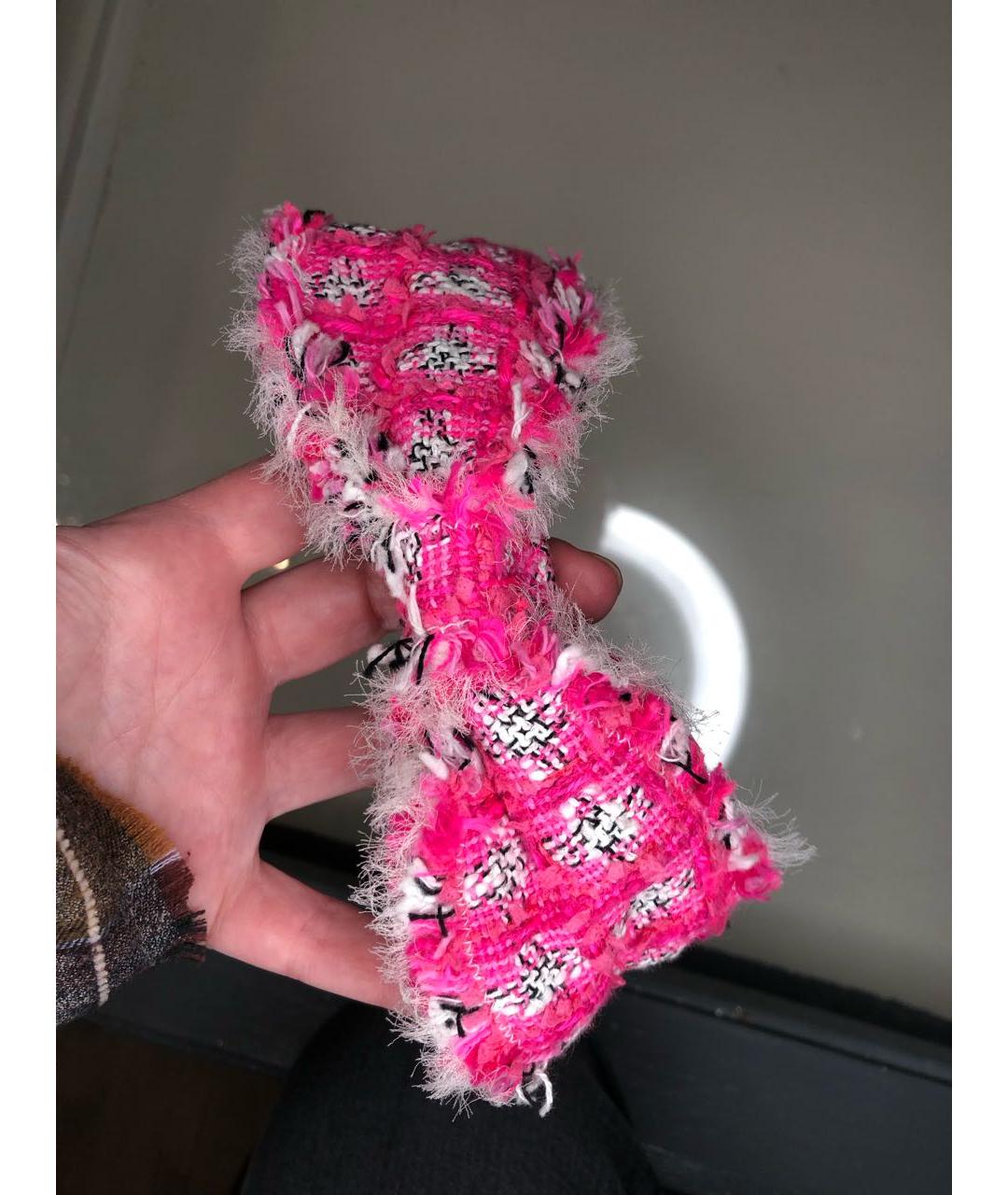 CHANEL Розовый ободок, фото 4