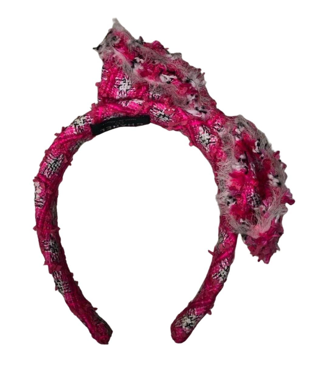 CHANEL Розовый ободок, фото 1