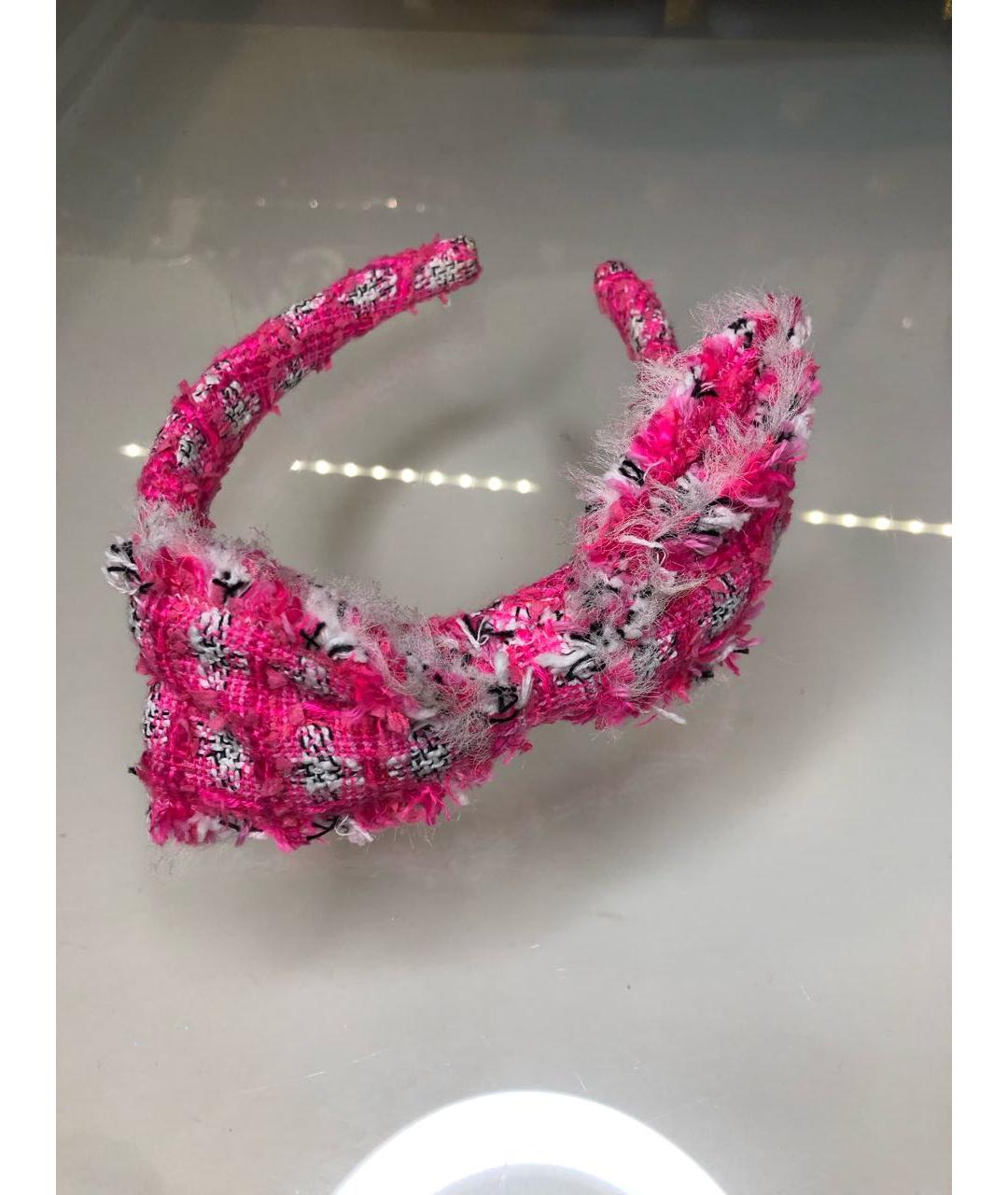 CHANEL Розовый ободок, фото 2