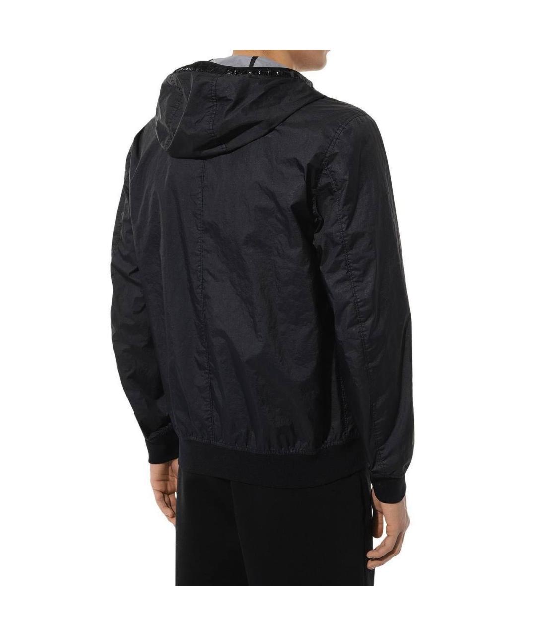 STONE ISLAND Черная куртка, фото 2