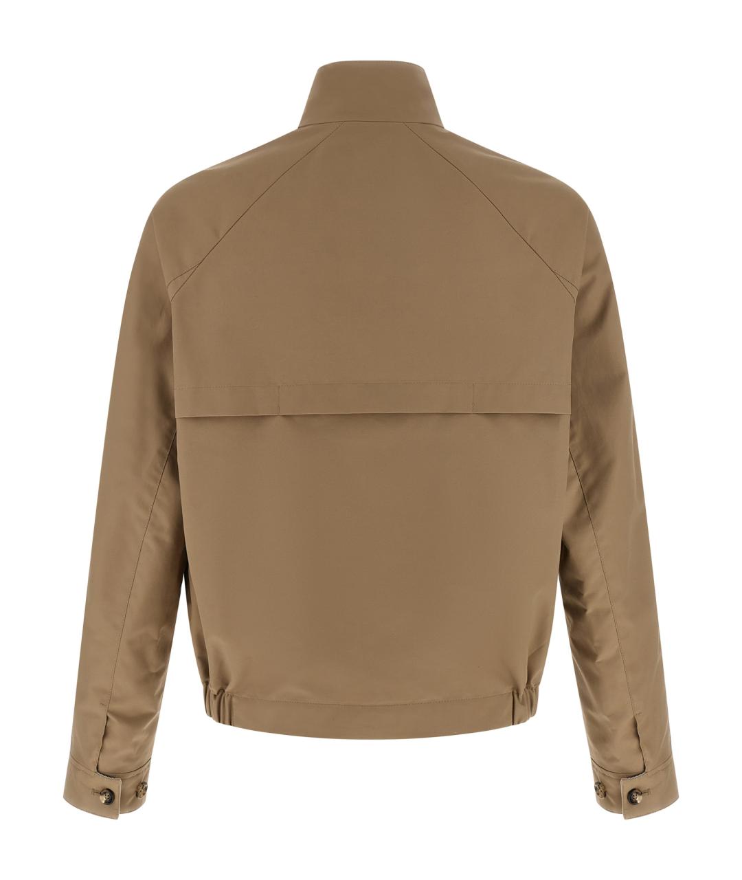 BRUNELLO CUCINELLI Бежевая хлопковая куртка, фото 2