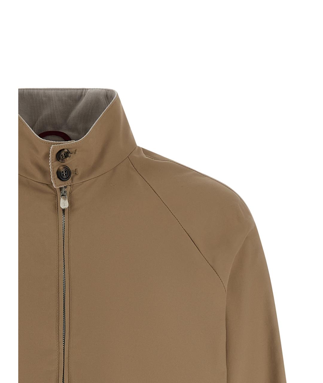 BRUNELLO CUCINELLI Бежевая хлопковая куртка, фото 3