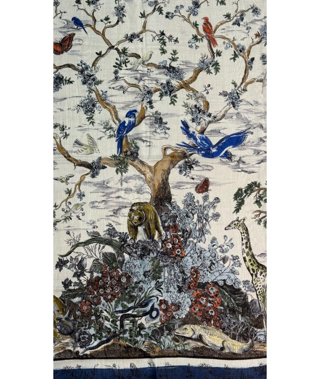 CHRISTIAN DIOR Мульти кашемировый платок, фото 3