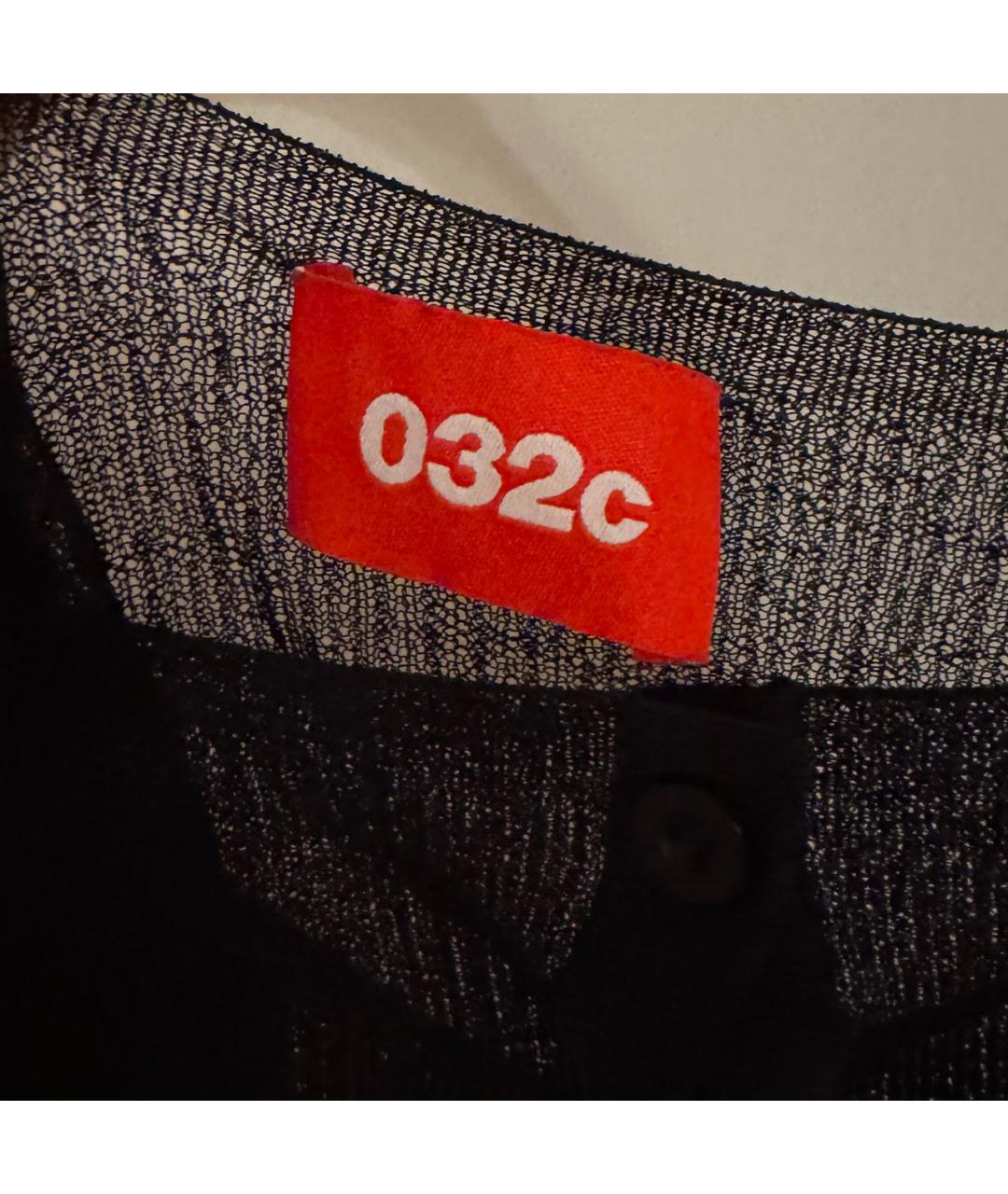 032C Черный вискозный кардиган, фото 3