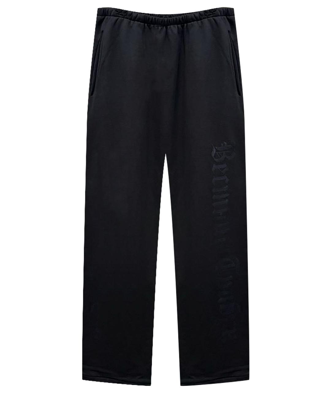 Kanye West Черные хлопковые повседневные брюки, фото 1