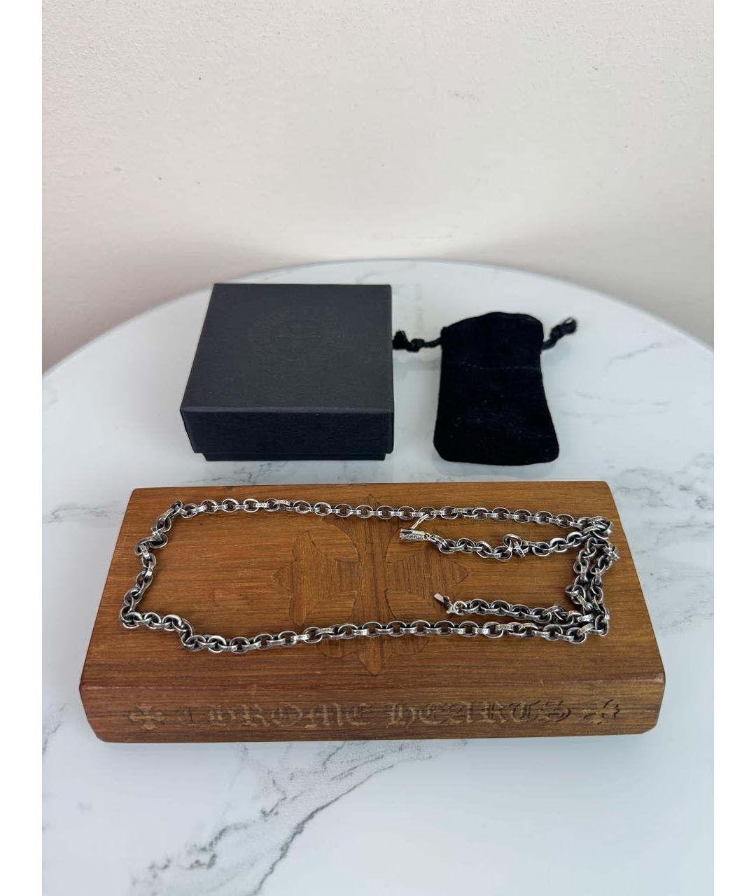 CHROME HEARTS Серебряная серебряная цепочка/подвеска, фото 2