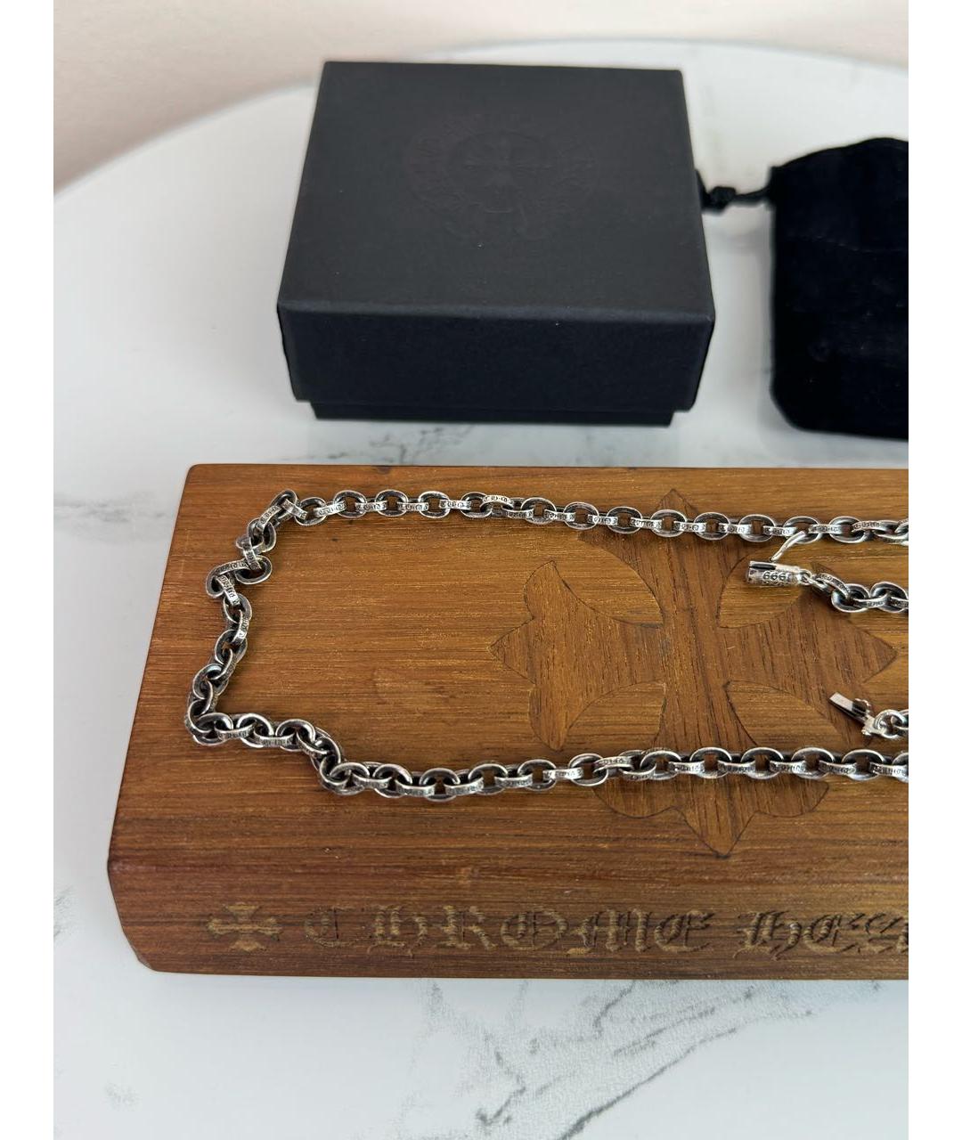 CHROME HEARTS Серебряная серебряная цепочка/подвеска, фото 4