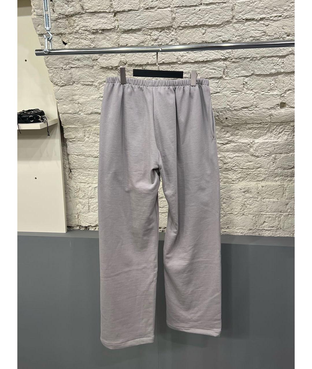 Kanye West Антрацитовые хлопковые повседневные брюки, фото 2