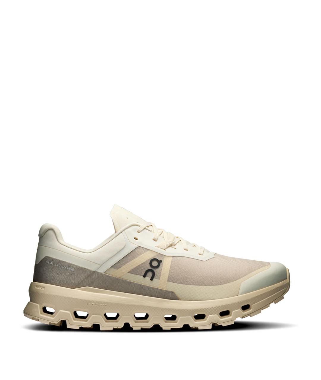 ON Бежевые текстильные низкие кроссовки / кеды, фото 1