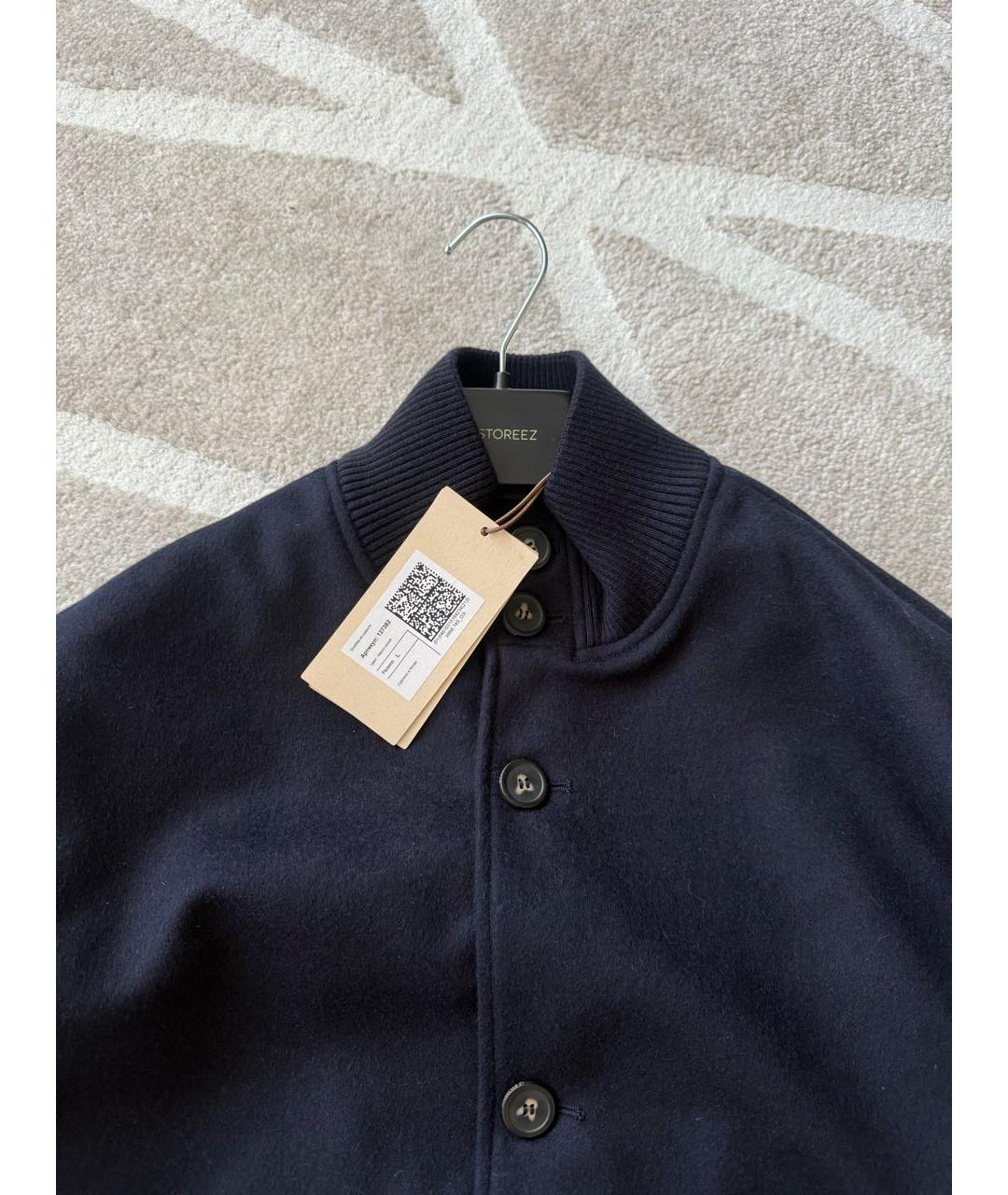 12 STOREEZ Синяя шерстяная куртка, фото 7