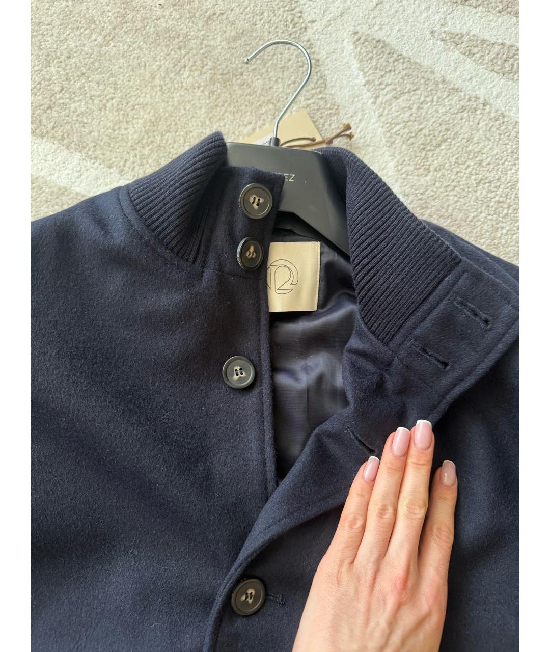 12 STOREEZ Синяя шерстяная куртка, фото 6