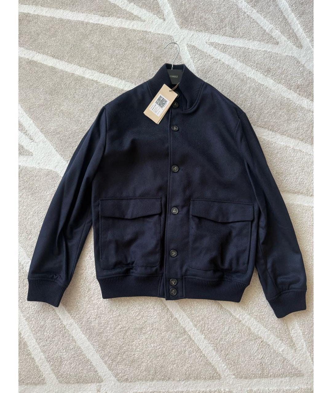 12 STOREEZ Синяя шерстяная куртка, фото 8