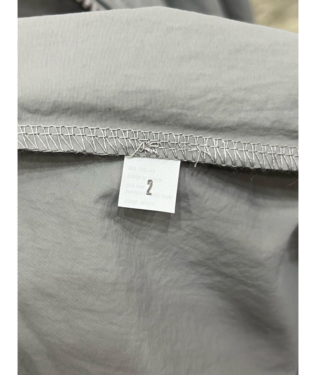 Kanye West Антрацитовый полиамидовый тренч / плащ, фото 4