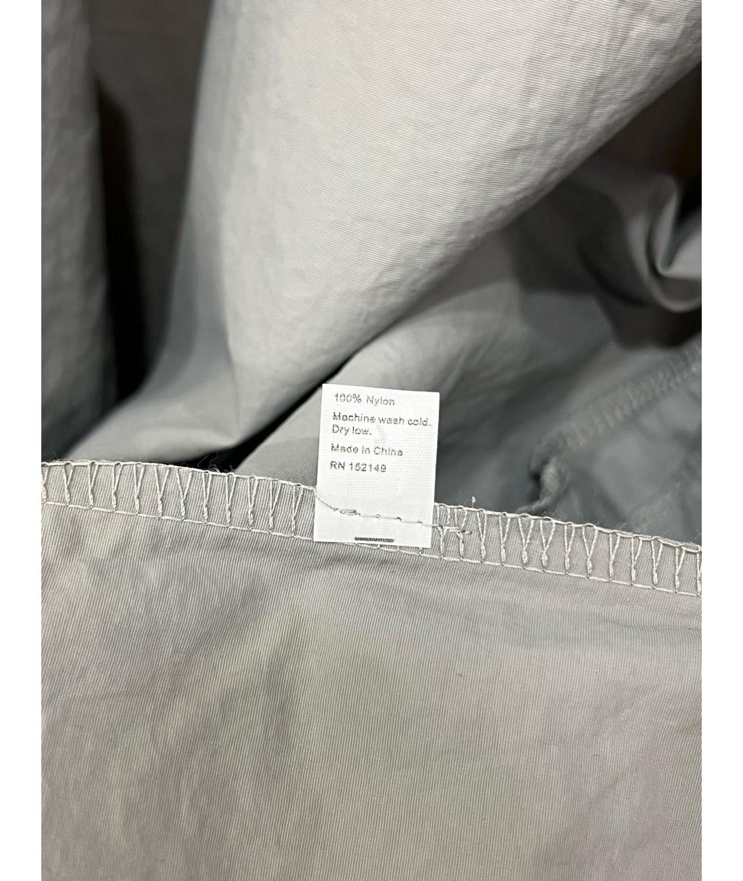 Kanye West Антрацитовый полиамидовый тренч / плащ, фото 3