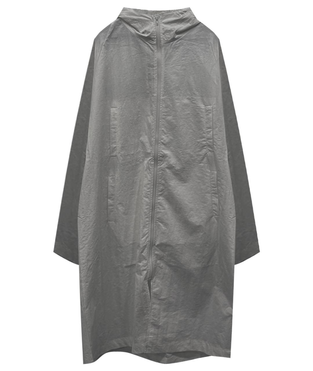 Kanye West Антрацитовый полиамидовый тренч / плащ, фото 1