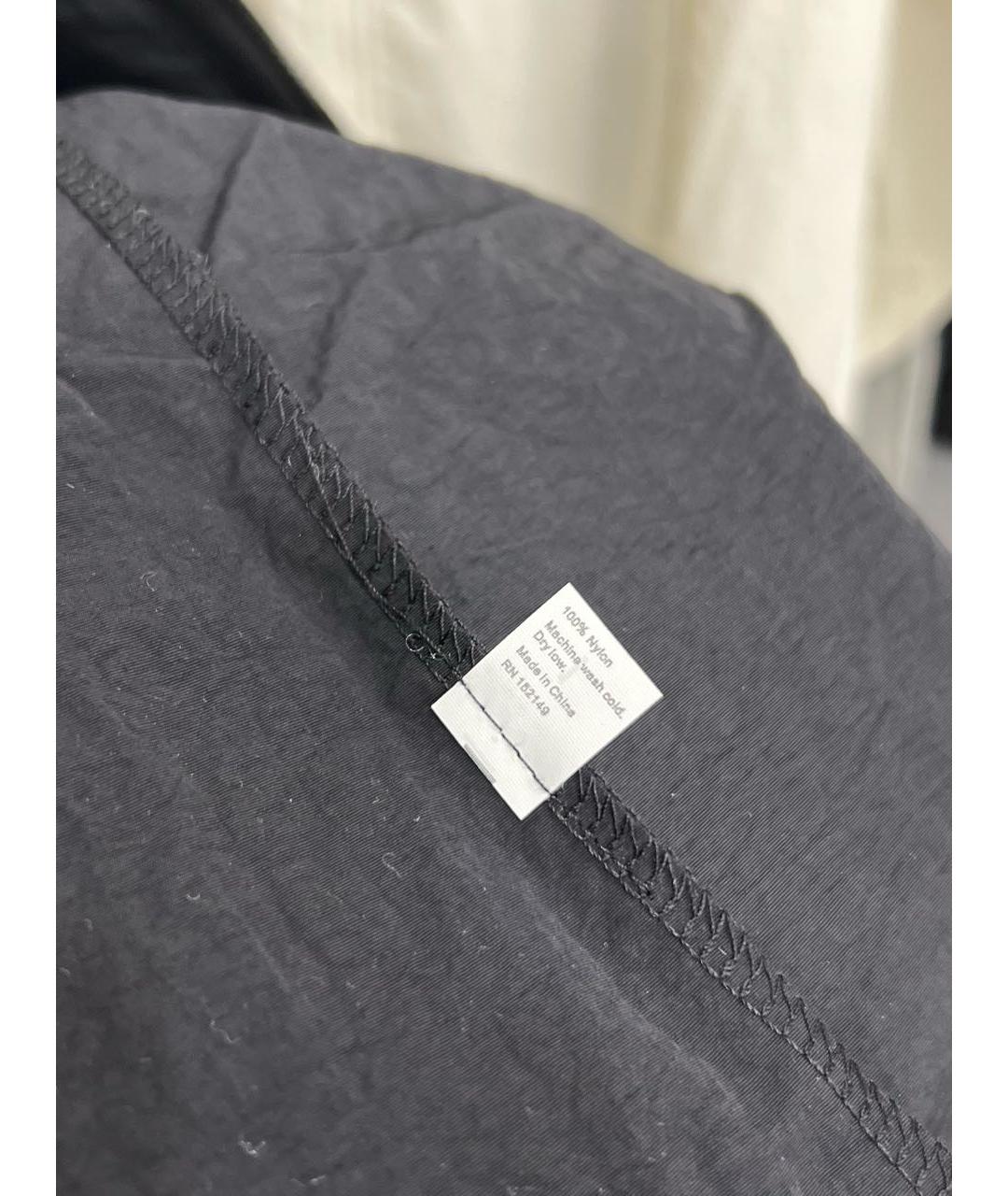 Kanye West Черный полиамидовый тренч / плащ, фото 4