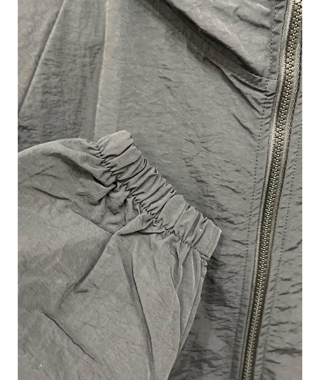 Kanye West Черный полиамидовый тренч / плащ, фото 3