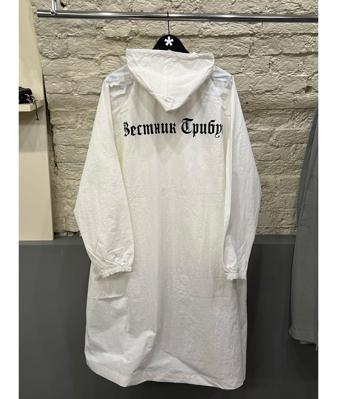 Kanye West Белый полиамидовый тренч / плащ, фото 2