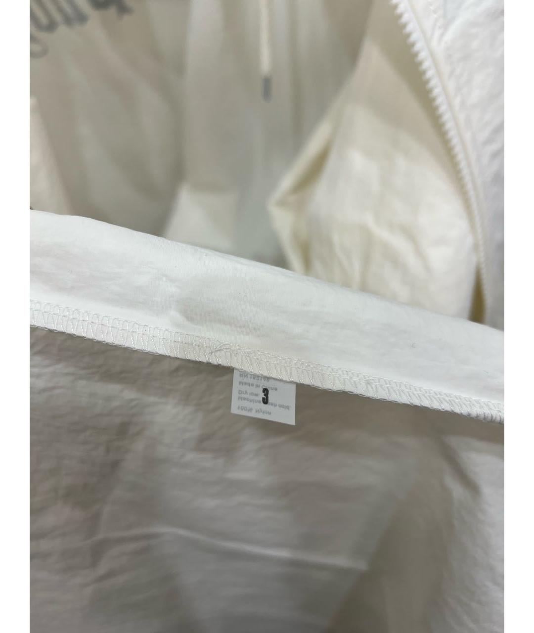 Kanye West Белый полиамидовый тренч / плащ, фото 4