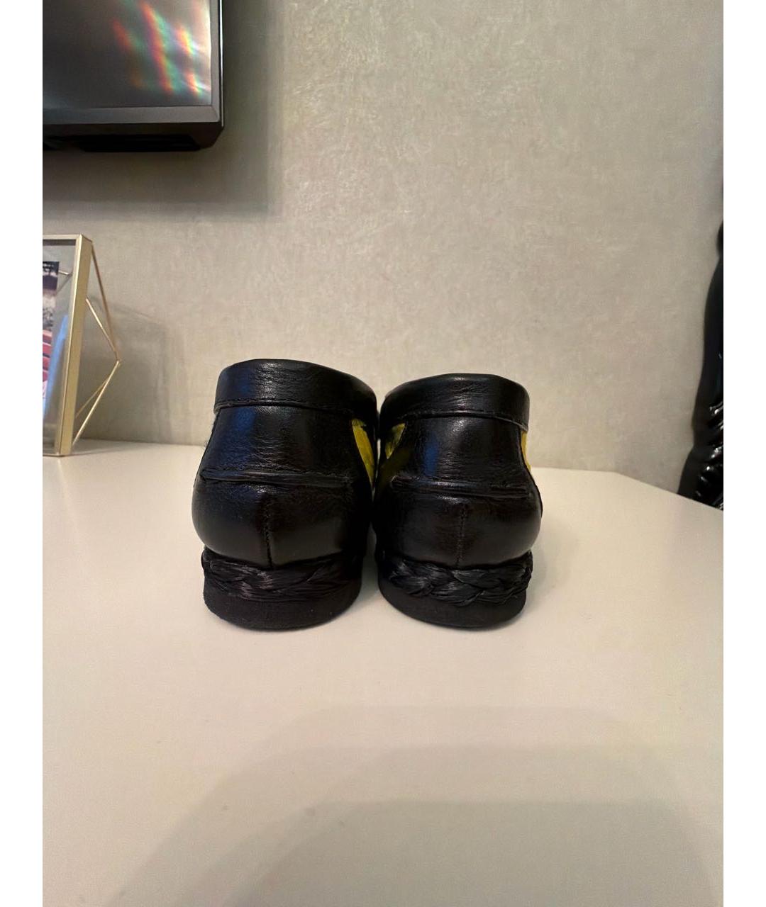 DOLCE&GABBANA Мульти текстильные лоферы, фото 4