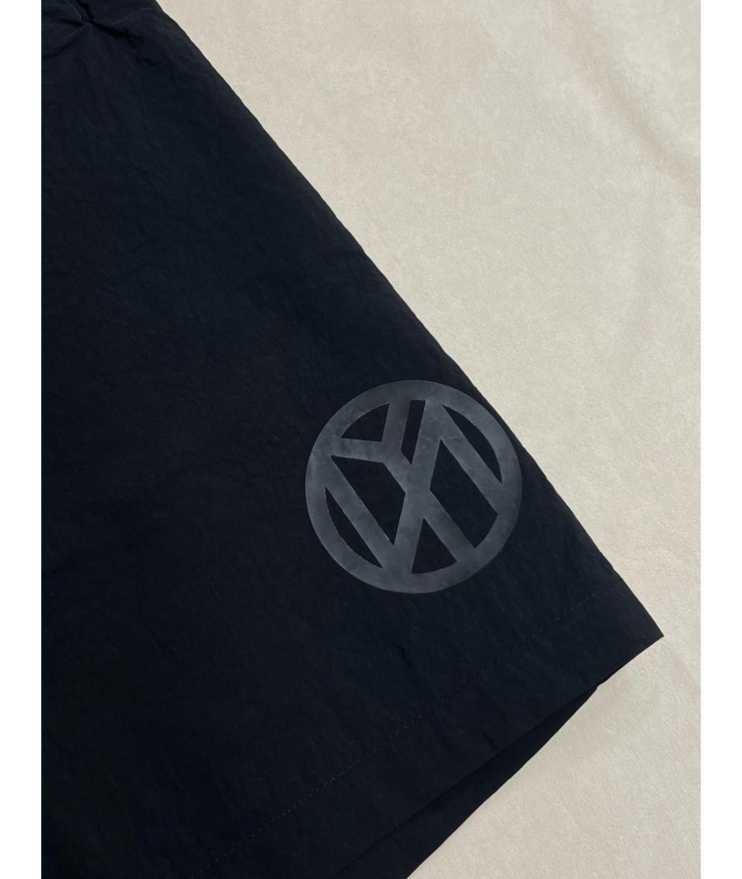 Kanye West Черные полиамидовые шорты, фото 4