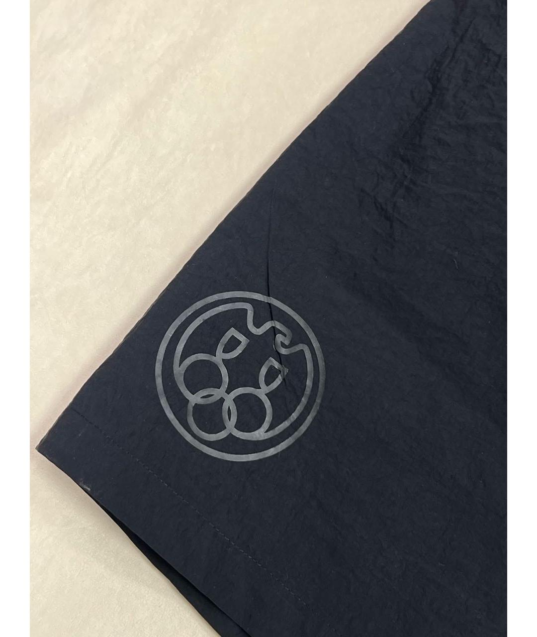 Kanye West Черные полиамидовые шорты, фото 3