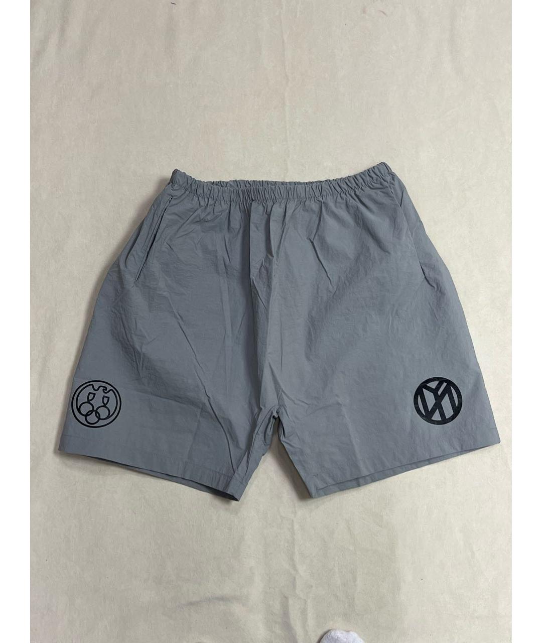 Kanye West Антрацитовые полиамидовые шорты, фото 6