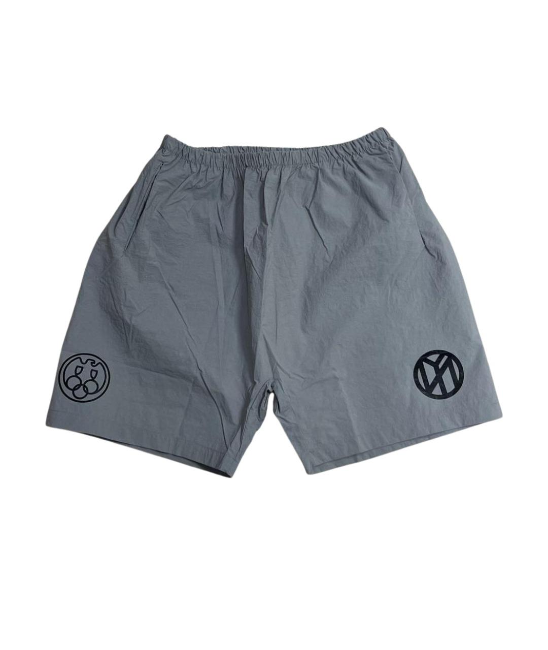 Kanye West Антрацитовые полиамидовые шорты, фото 1
