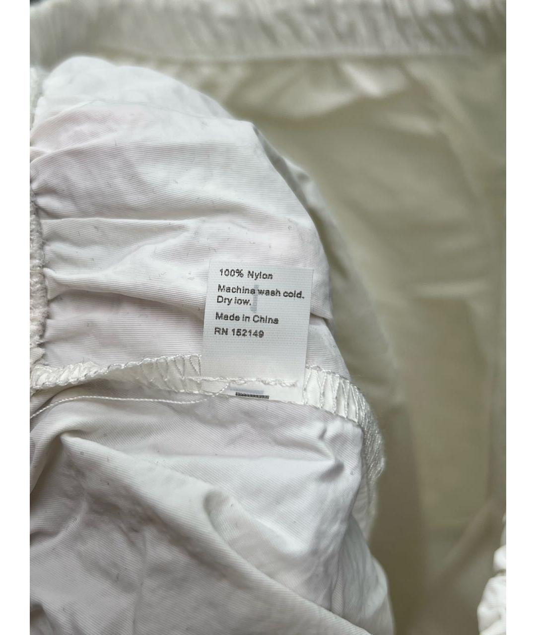 Kanye West Белые полиамидовые шорты, фото 6