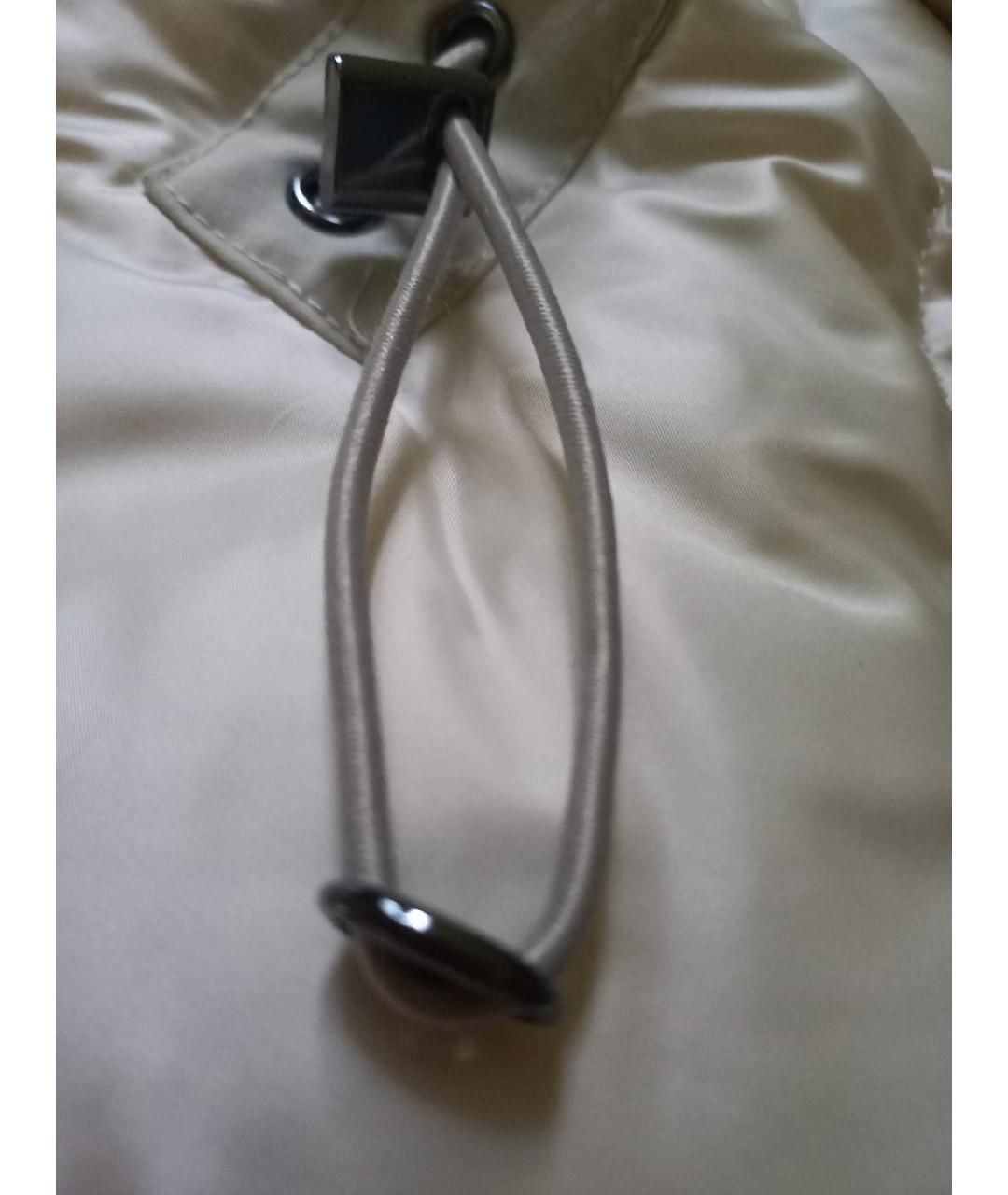 HETREGO Бежевый полиамидовый пуховик, фото 9