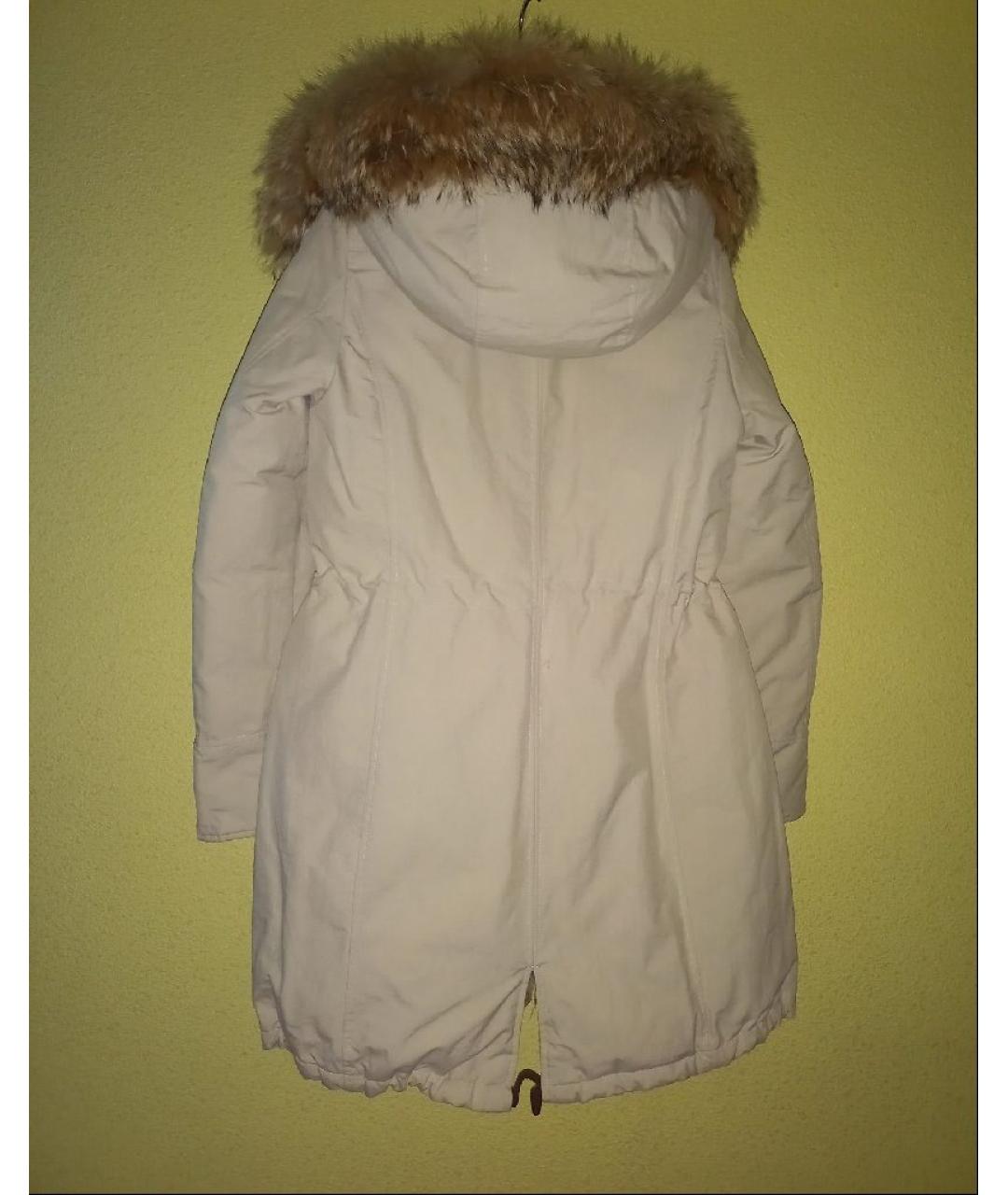 HETREGO Бежевый полиамидовый пуховик, фото 2