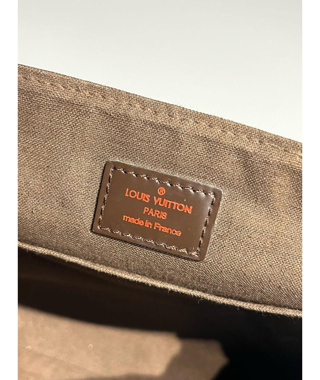 LOUIS VUITTON Коричневая сумка на плечо, фото 6