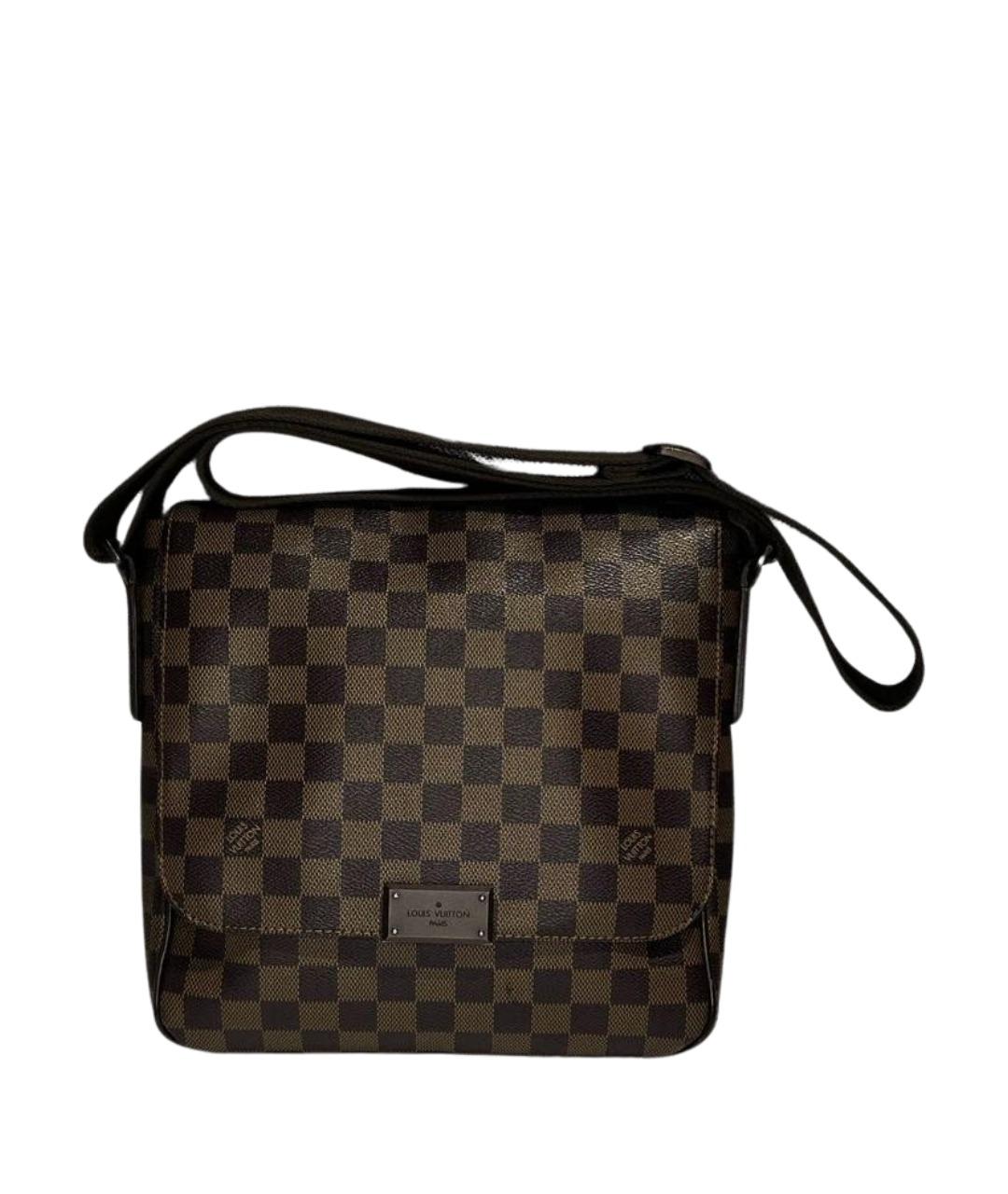 LOUIS VUITTON Коричневая сумка на плечо, фото 1