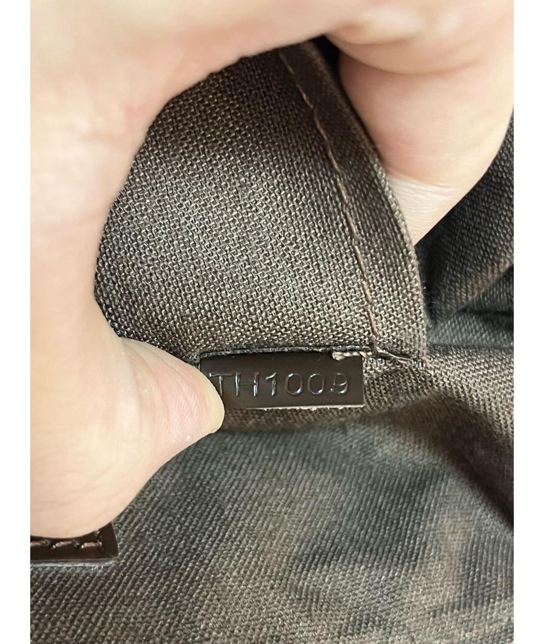 LOUIS VUITTON Коричневая сумка на плечо, фото 8