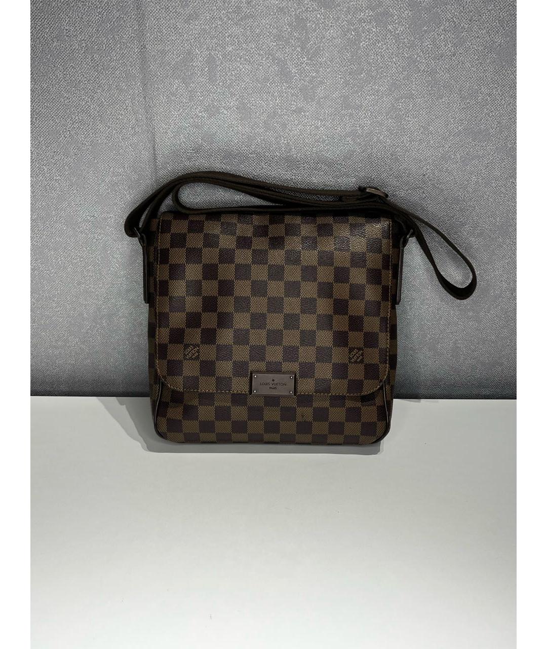 LOUIS VUITTON Коричневая сумка на плечо, фото 9