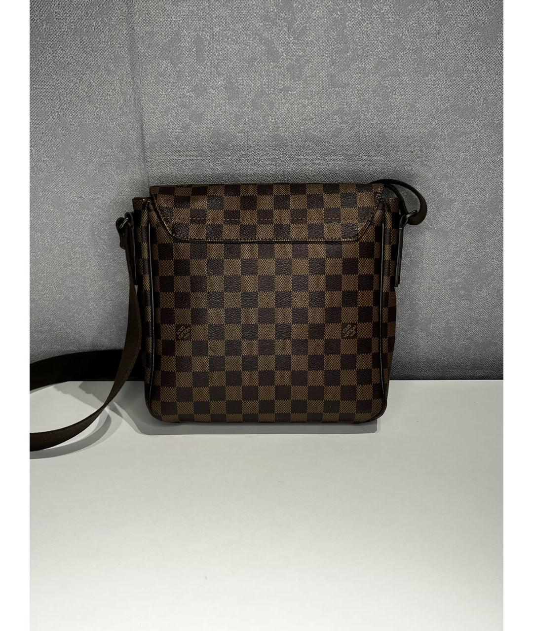 LOUIS VUITTON Коричневая сумка на плечо, фото 3