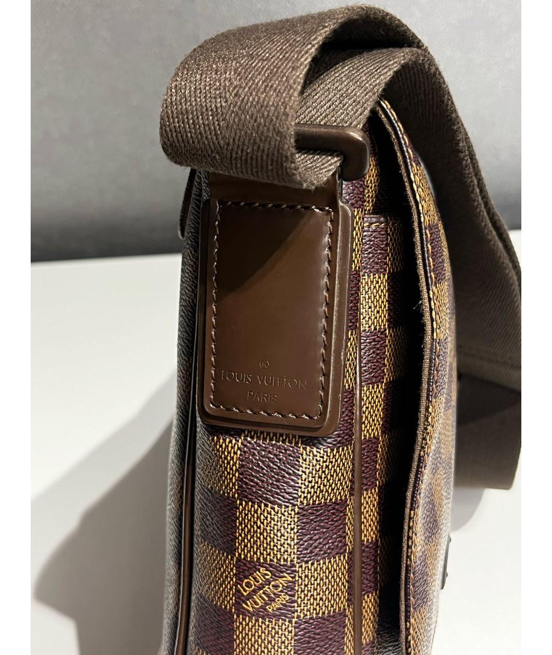 LOUIS VUITTON Коричневая сумка на плечо, фото 4