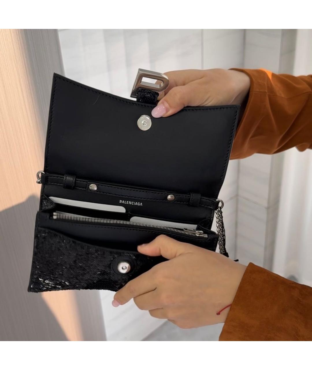 BALENCIAGA Черная сумка через плечо, фото 4