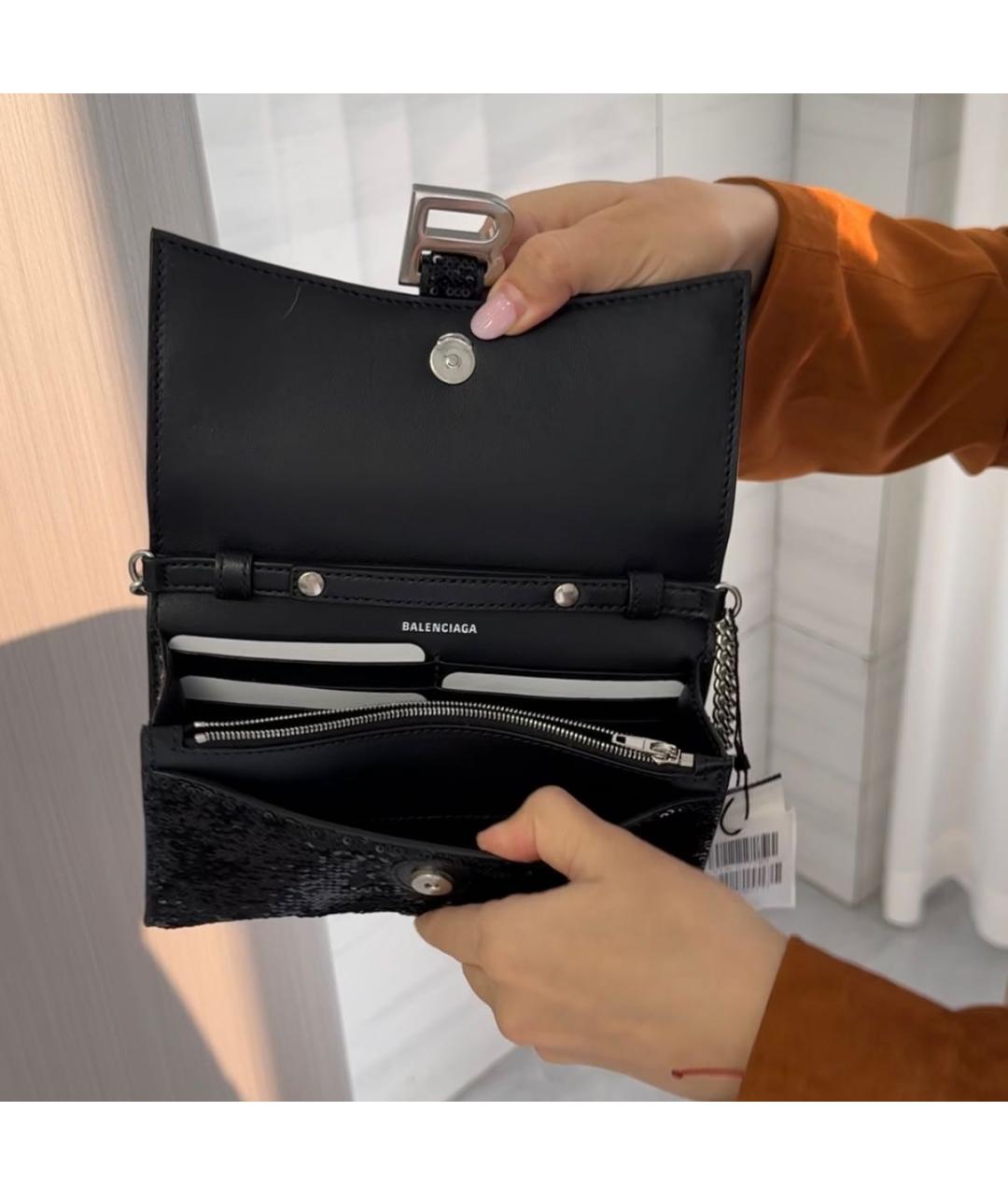 BALENCIAGA Черная сумка через плечо, фото 3