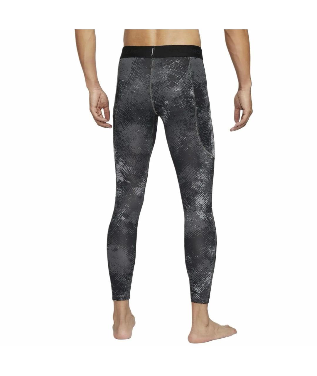 NIKE Антрацитовые полиэстеровые спортивные брюки и шорты, фото 4