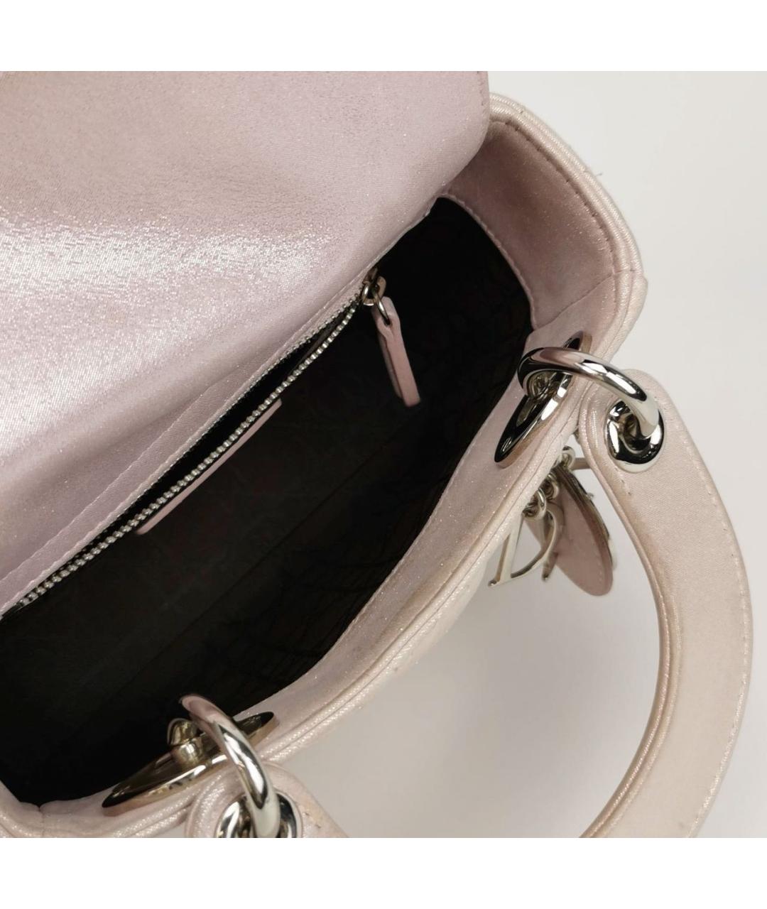 CHRISTIAN DIOR Розовая сумка через плечо, фото 6
