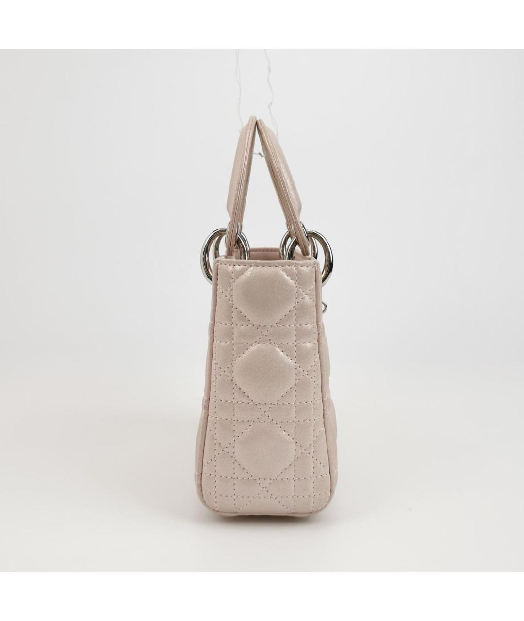 CHRISTIAN DIOR Розовая сумка через плечо, фото 3