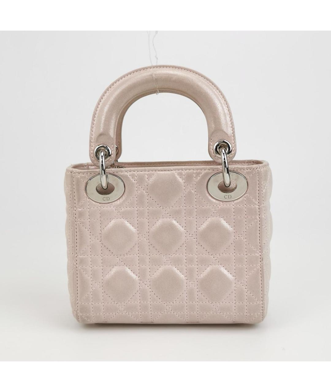 CHRISTIAN DIOR Розовая сумка через плечо, фото 4