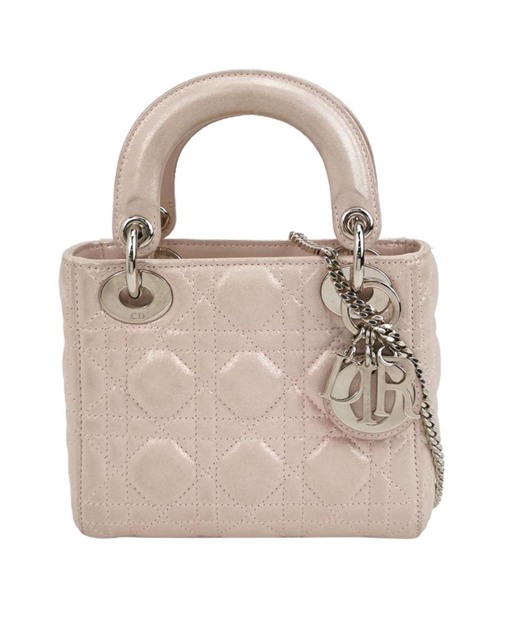 CHRISTIAN DIOR Розовая сумка через плечо, фото 9