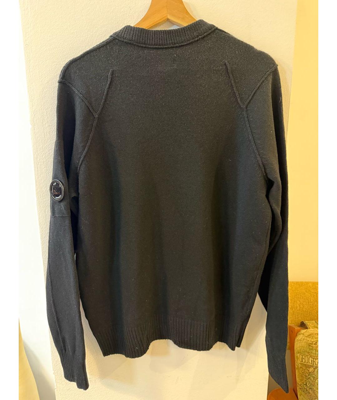 CP COMPANY Черный шерстяной джемпер / свитер, фото 2