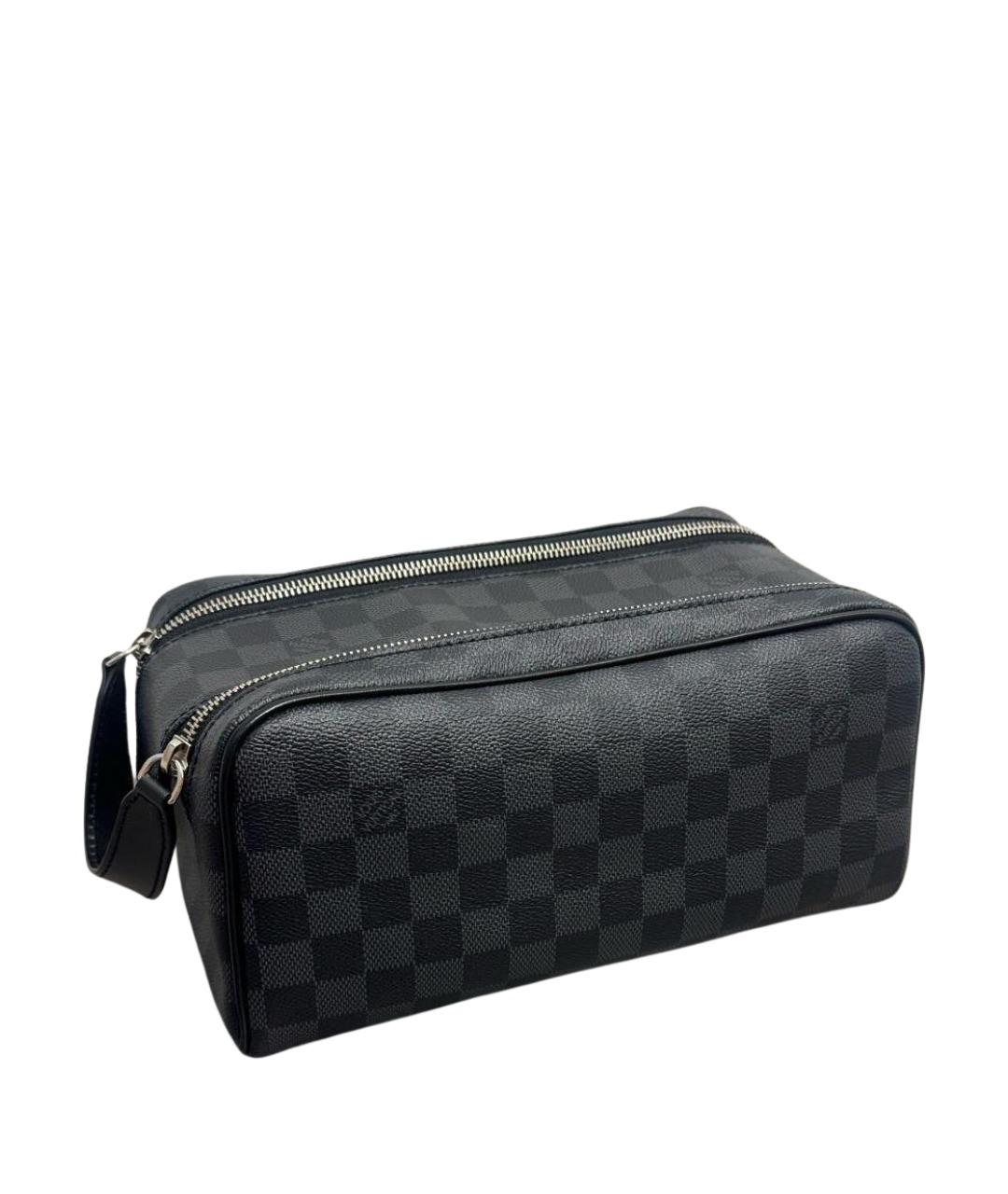 LOUIS VUITTON Черная барсетка, фото 1