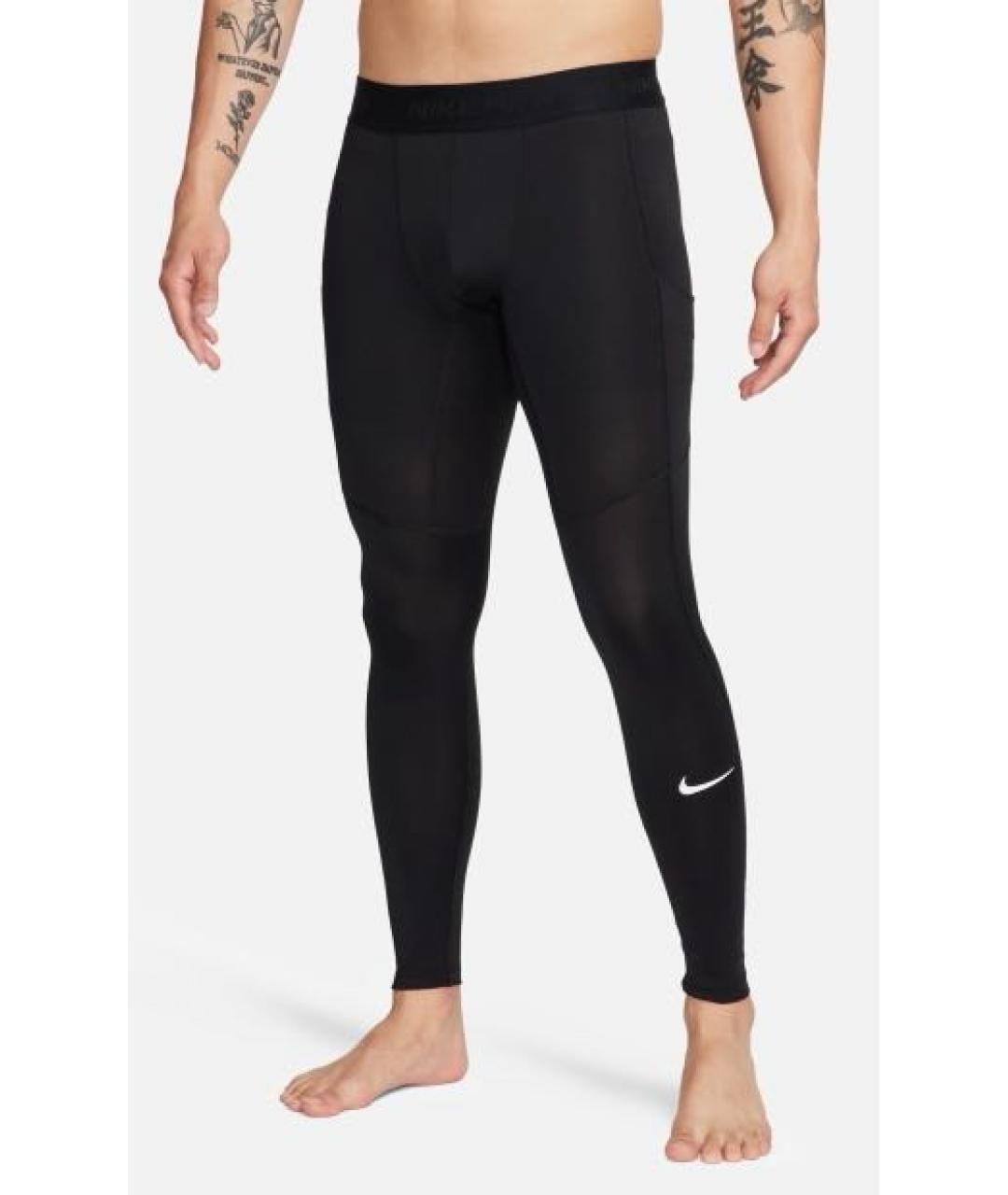 NIKE Черный полиэстеровый спортивный костюм, фото 3