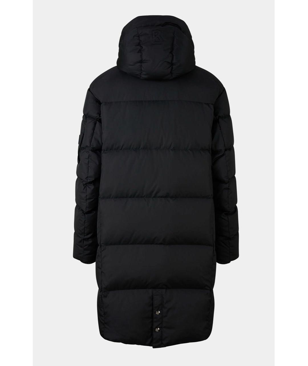 BOGNER Черный полиамидовый пуховик, фото 5